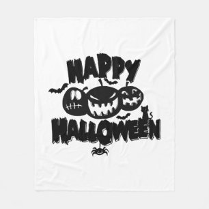Fröhliches Halloween Fleecedecke