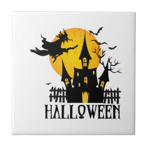 Fröhliches Halloween Fliese
