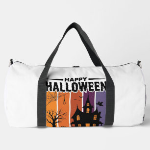 Fröhliches Halloween-Geisterparty-Spookhaus-Shirt  Duffle Bag