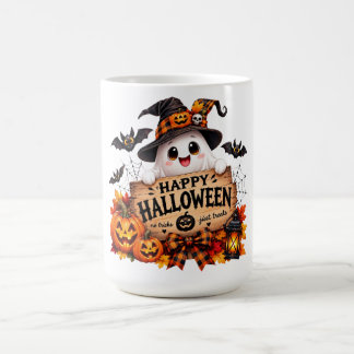 Fröhliches Halloween-Gespenst Keine Tricks, nur Le Kaffeetasse