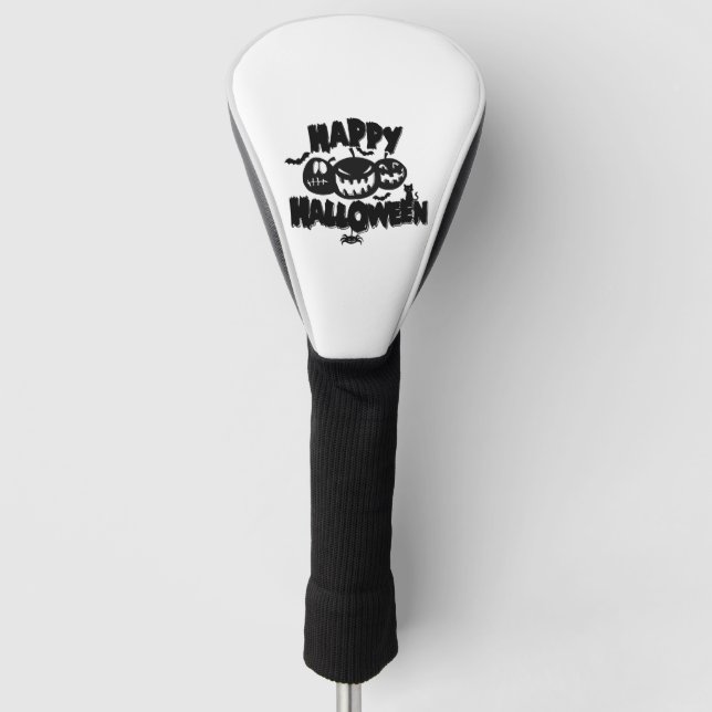 Fröhliches Halloween Golf Headcover (Vorderseite)
