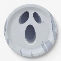 Fröhliches Halloween Grusel Geist Gesicht