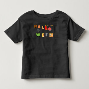 Fröhliches Halloween Gruselig Kleinkind T-shirt