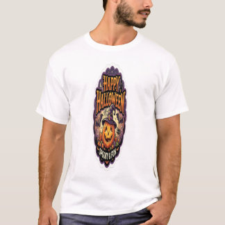 Fröhliches Halloween Gruselig & Lustig Süßer Kürbi T-Shirt
