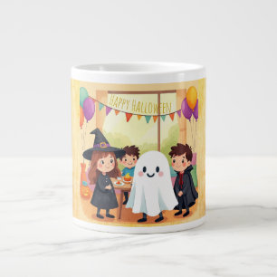 Fröhliches Halloween, Gruselige Spektakuläre Party Jumbo-Tasse