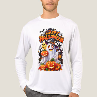 Fröhliches Halloween Gruseliger Verlassener Baum D Tri-Blend Shirt