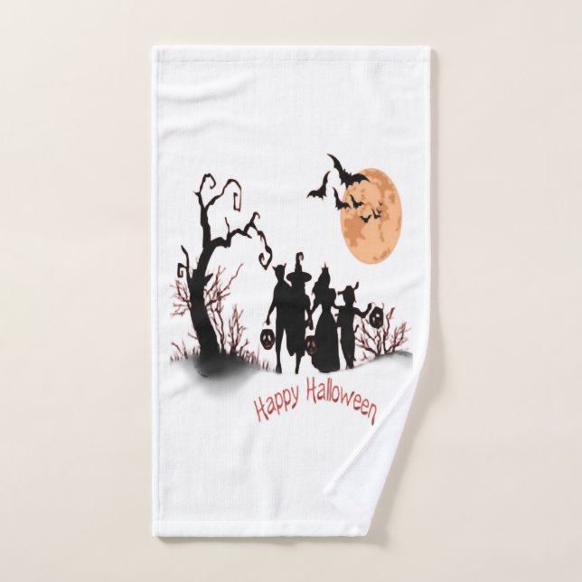 Fröhliches Halloween Handtuch (Handtuch)