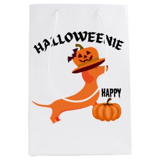 Fröhliches Halloween Harley Mittlere Geschenktüte