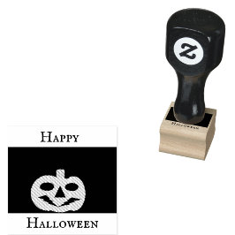 Fröhliches Halloween Jack-o’-lantern Stempel