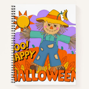 Fröhliches Halloween Junge Notizbuch