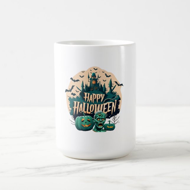 Fröhliches Halloween Kaffeetasse (Mittel)
