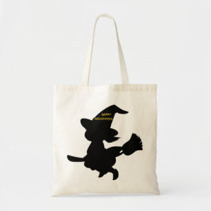 "FRÖHLICHES HALLOWEEN" KLEINE HEXE TRAGETASCHE