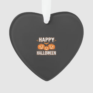 Fröhliches Halloween-Kürbis-Fledermaus-Vektor Ornament