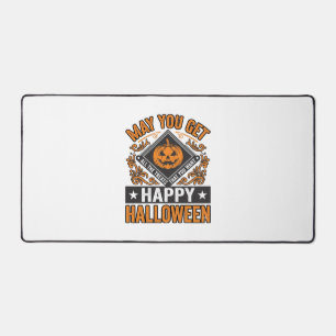Fröhliches Halloween Kürbis Geschenke Vintage Schreibtischunterlage