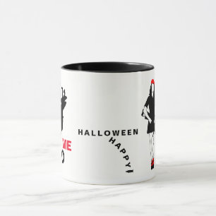 Fröhliches Halloween Lustiger Horror individuell a Tasse