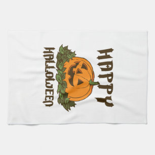 Fröhliches Halloween Lustiges Halloween Kostüm Geschirrtuch
