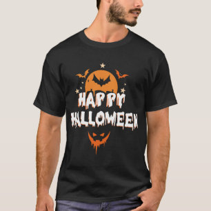 Fröhliches Halloween Lustiges Skelett Dinosaurier  T-Shirt