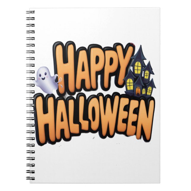Fröhliches Halloween  Notizblock (Vorderseite)