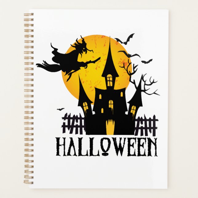 Fröhliches Halloween Planer (Vorderseite)