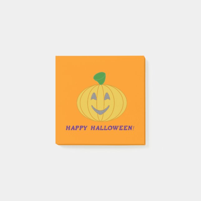 Fröhliches Halloween Post-it Klebezettel (Vorderseite)