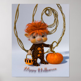 Fröhliches Halloween Poster