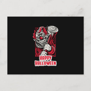 Fröhliches Halloween Postkarte