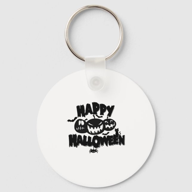 Fröhliches Halloween Schlüsselanhänger (Vorderseite)
