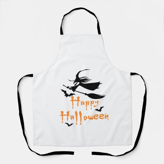 Fröhliches Halloween Schürze (Vorderseite)