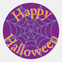Fröhliches Halloween Spinnennetz