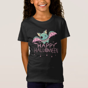 Fröhliches Halloween Süße Fledermaus T-Shirt