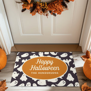 Fröhliches Halloween Süßer Geist Personalisiert Fußmatte
