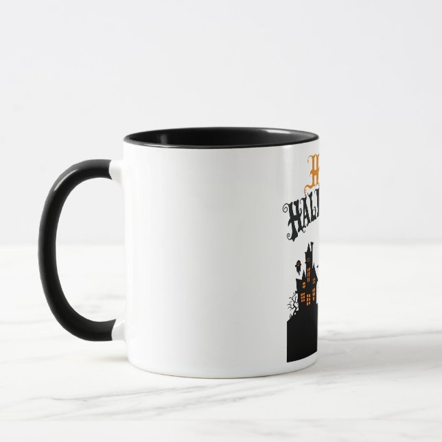 Fröhliches Halloween Tasse (Links)