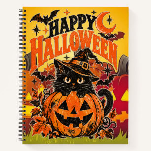 Fröhliches Halloween und BUH Notizbuch