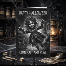 Fröhliches Halloween | Verlassene Vintage-Puppe