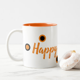Fröhliches Halloween Zweifarbige Tasse