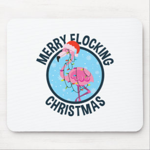 Fröhliches Herden-Weihnachten Tropisches Florida F Mousepad