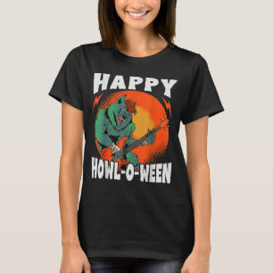 Fröhliches Howl-O-Ween - Gruseliger Werwolf - Hall T-Shirt