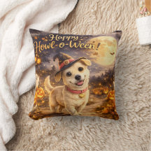 Fröhliches Howl-o-Ween Süßer Hund Halloween-Design