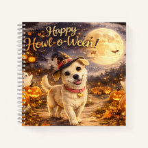 Fröhliches Howl-o-Ween Süßer Hund Halloween-Design