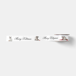Fröhliches Kittymas Band Satinband