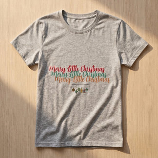 Fröhliches kleines Weihnachten Süßes Weihnachtsfes T-Shirt