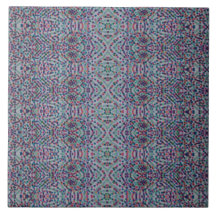 Fröhliches Konfetti-Mosaik II Keramikfliese
