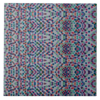Fröhliches Konfetti-Mosaik-Keramikfliese Fliese