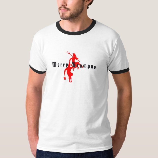 Fröhliches Krampus 2 T-Shirt (Vorderseite)
