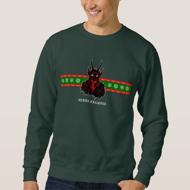 FRÖHLICHES KRAMPUS SWEATSHIRT (Vorderseite)