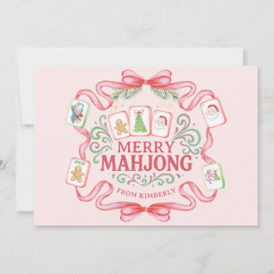 Fröhliches Mahjong Weihnachten