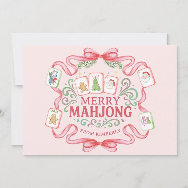 Fröhliches Mahjong | Weihnachten (Vorderseite)
