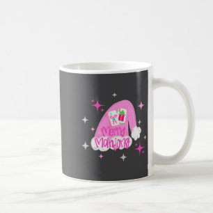 Fröhliches Mahjong Weihnachten Santa Hut Xmas Chin Kaffeetasse