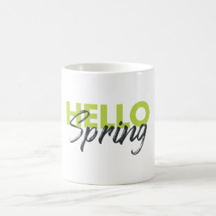 Fröhliches, modernes, lustiges, lebendiges Design Kaffeetasse