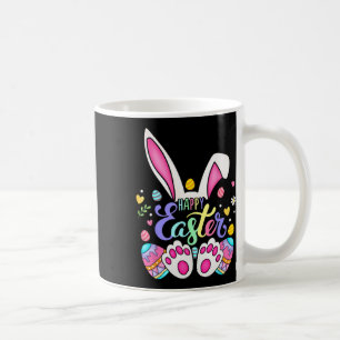 Fröhliches Osterhase Kaninchen Gesicht Lustiger Os Kaffeetasse